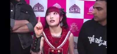 (TJPW Spoiler) Maki Itoh showing us her English skills! w/Chris Brookes & Baliyan Akki