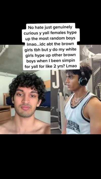 Brown girls 👎 White girls 😍🥰😘