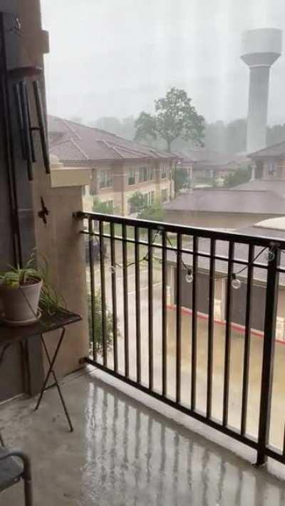 Rain right now in Spring, Texas. May 11, 2021