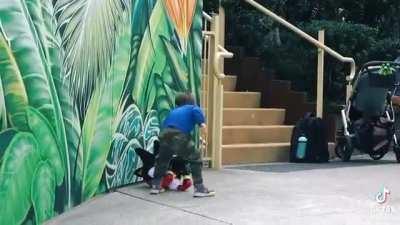 What has Shadow done to anger the kid?