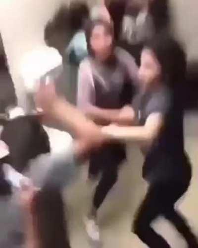 Feels like I'm in the twilight zone. Back at all with another school fight.