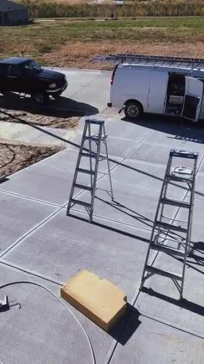 This ladder gets it