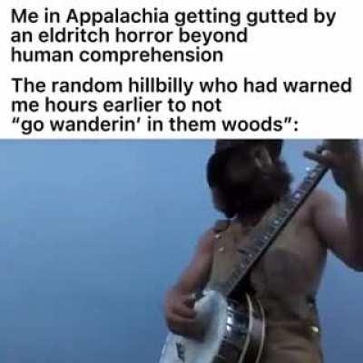 Should’ve listened