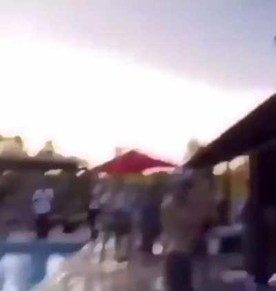 Damn! She gonna feel it later!