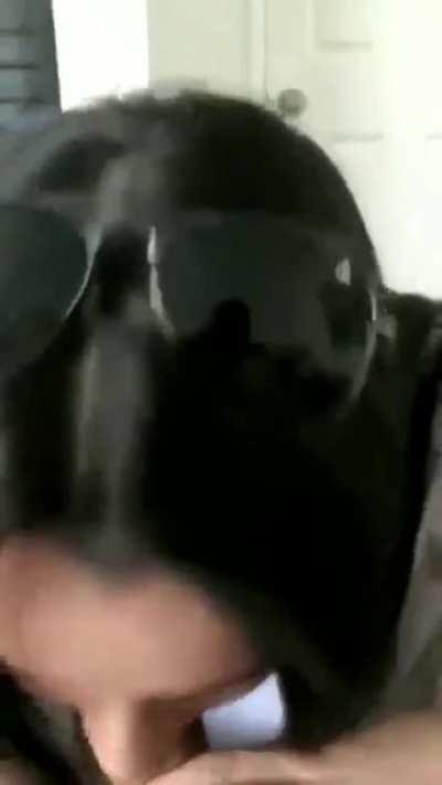 A little BJ before going out for errands