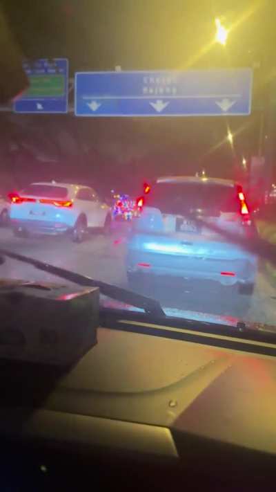  crazy moment on the road