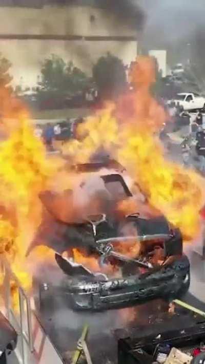 3000 horsepower Dodge Ram truck explodes during dyno test at Weekend On The Edge event, September 2020
