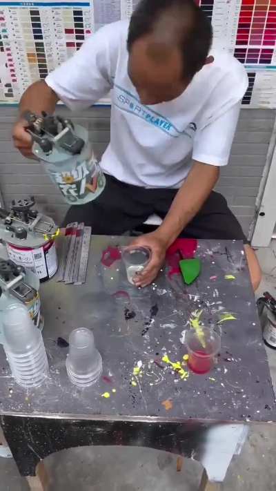 He can match any color with zero effort.