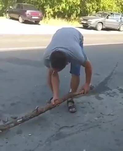 Not sure what's the backstory but its Russia