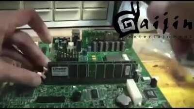 Server hamster is crying somewhere