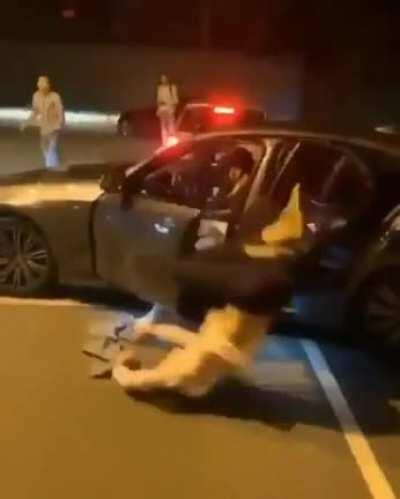 When God closes a window, he...