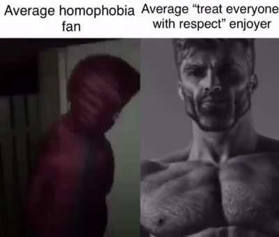 treating everyone equally regardless of their sexual orientation is very epic and cool 😎😎😎😎
