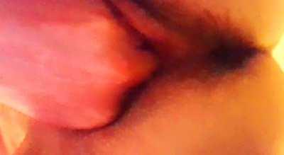 Wife fisting her hairy wet cunt - sound on &eth;