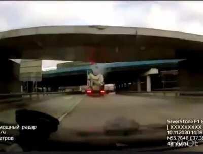 Looks like this car did NOT make it past the border