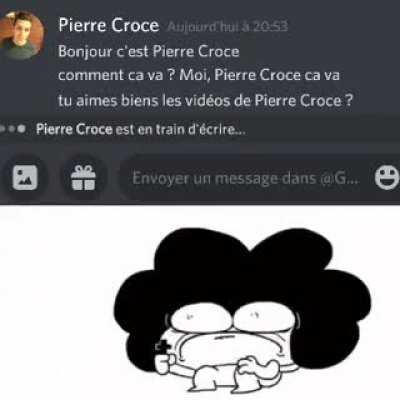 Naoooon pierre croce ne m'approche pas 😩😩😩😱😱😱😱🌚⚡