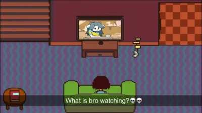 What is bro watching?💀💀