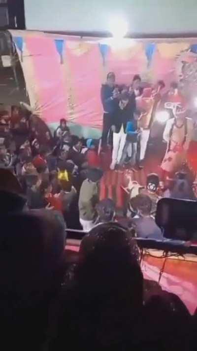 Man was frustrated, I guess!