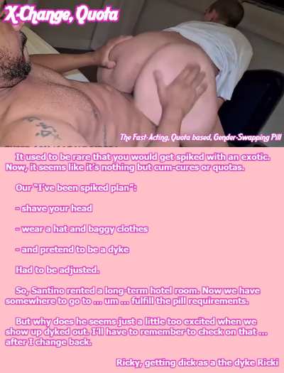 Ricky, getting dick as a the dyke Ricki