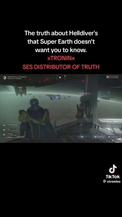 This Diver has started a revolution (guy figures out Super Earth lore)