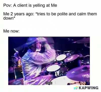 Customer service got me like....