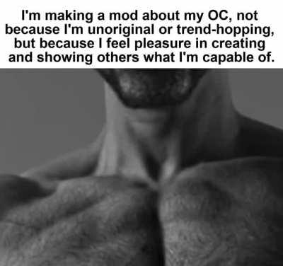 The FNF community is full of aspiring, talented artists that got their popularity from making mods about characters they created. Never forget that.