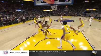 [Highlight] Anthony Davis spikes Wiggins shot attempt