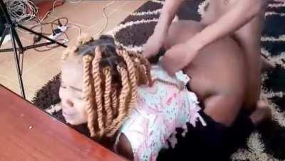 She likes watching her ass jiggle 🍑