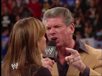 The promos Mr. McMahon was cutting on Steph in 2003 were wild