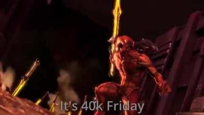 Happy Friday y'all, stay safe in the light of the Emperor.