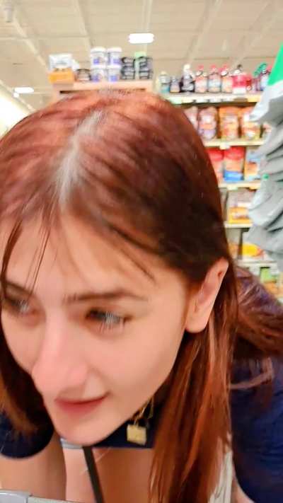 Shopping Is Better With My Tits Out 