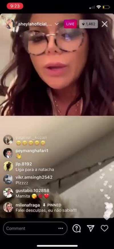 From her live this was me who joined it