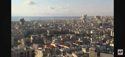 Widespread Airstrikes on Dahye, Beirut