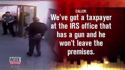 IRS security guard pulls gun on sheriff’s deputy