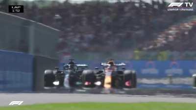 Verstappen and Hamilton collide, Verstappen is out
