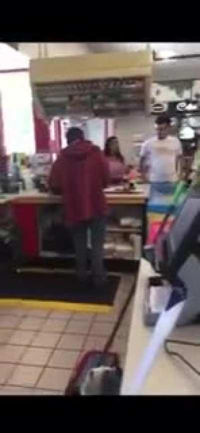 WCGW if I’m a racist and puts my hands on someone