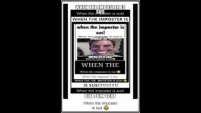 When the impsoter is sus!!1!!!11!!!!1! 🤣😮