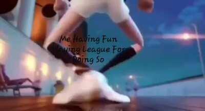 No more baguette woman