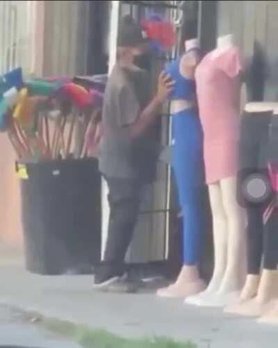 Someone needs to get their grandpa, he out here wildin