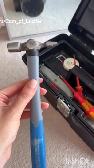 Original source? Toolbox girl. I made a short compilation of her videos. These short videos are all over YouTube shorts, Tiktok and Instagram with thousands, if not millions of views with no sources anywhere. She has a tattoo on her arm, she squirts and f