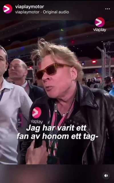 New interview with Axl!