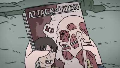 Shingeki no Kyojin final Season Opening in Paint by @ByAsh