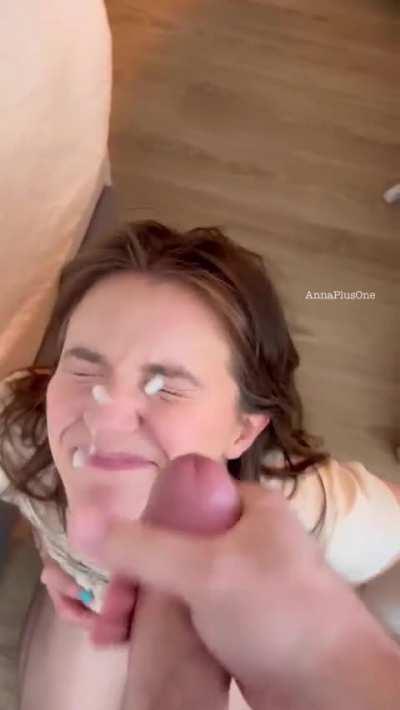 In my hair, on my shirt, and all around my face 🤤