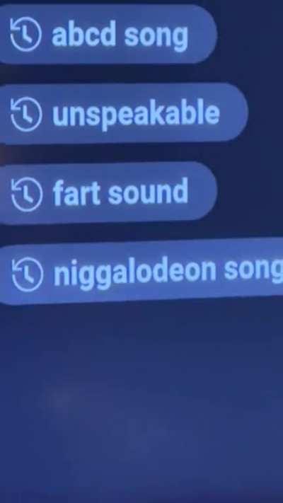 When you look up your kids’ YouTube search history….