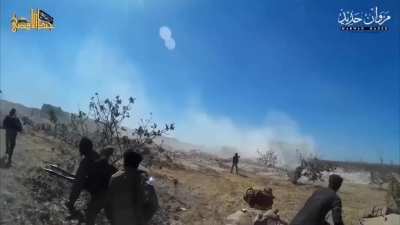 [2016] Combat Footage Released By Jund al-Aqsa Shows Jund al-Aqsa Fighters Fighting SAA Troops In The Town Of Ma'an (Hama, Syria)