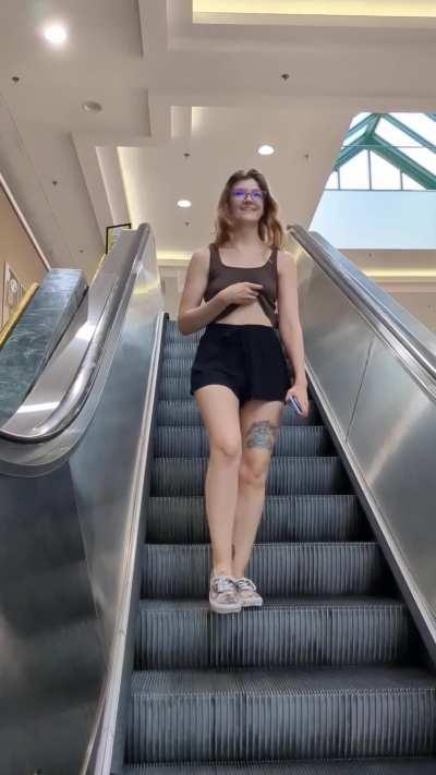 I love to flash any chance I get