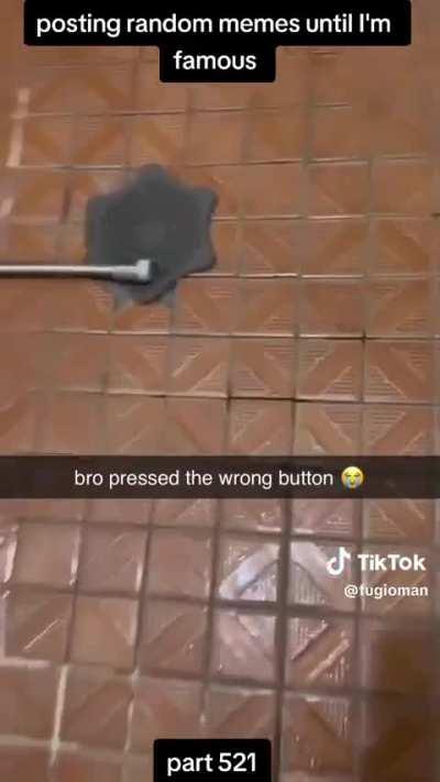 Bro pressed the wrong button 😭