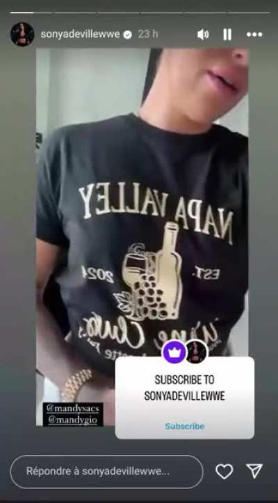 Mandy Rose is ready with Sonya Deville