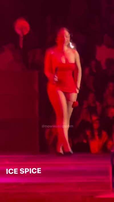 fat plump juicy cheeks out on stage