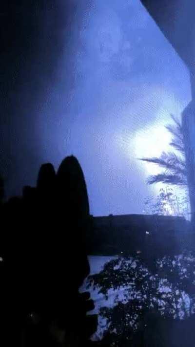 🔥 Lightning in Southern California last night 🔥