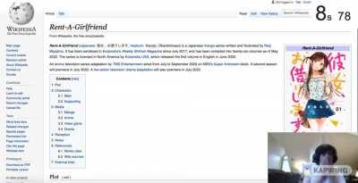 Morbius to Rent a Girlfriend speedrun any % (8.78 s)